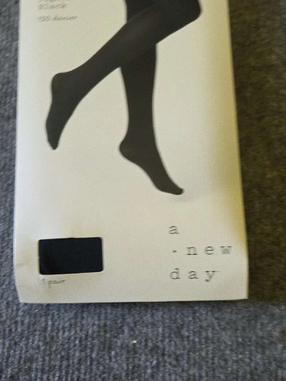 a new day Black Blackout Tights - 120 Denier M/L